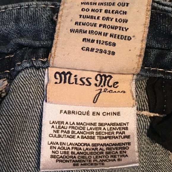 Miss Me Jeans - Bootcut - Size 29 - JE5862BN - Picture 12 of 14